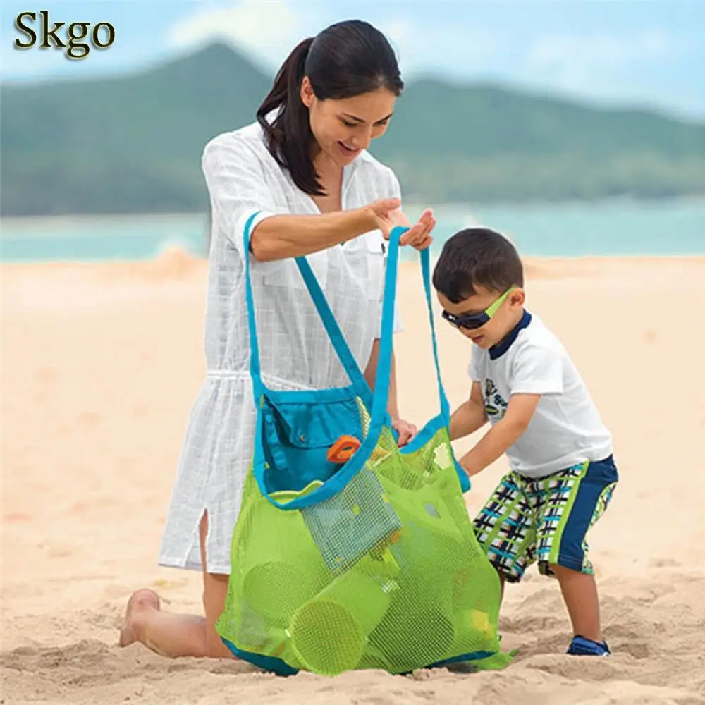 Hot Summer Mesh Beach Bag Pack Pouch Box Tote Portable Carrying Toys Beach Ball Organizadores Toy Kid Storage Mesh Bag
Hot Summer Mesh Beach Bag Pack Pouch Box Tote Portable Carrying Toys Beach Ball Organizadores Toy Kid Storage Mesh Bag