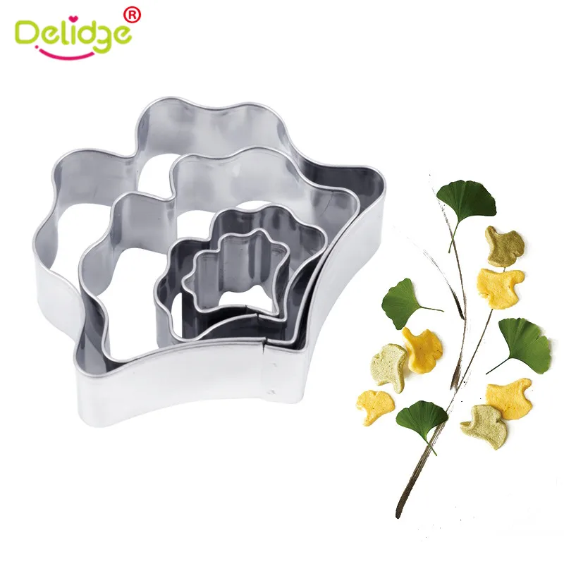 Delidge 1set Ginkgo Leaves Cookie Cutter Mold 3D Sugarcraft Pastry Biscuit Fondant Cake Baking Mold DIY Cake Decorating Tools
Delidge 1set Ginkgo Leaves Cookie Cutter Mold 3D Sugarcraft Pastry Biscuit Fondant Cake Baking Mold DIY Cake Decorating Tools