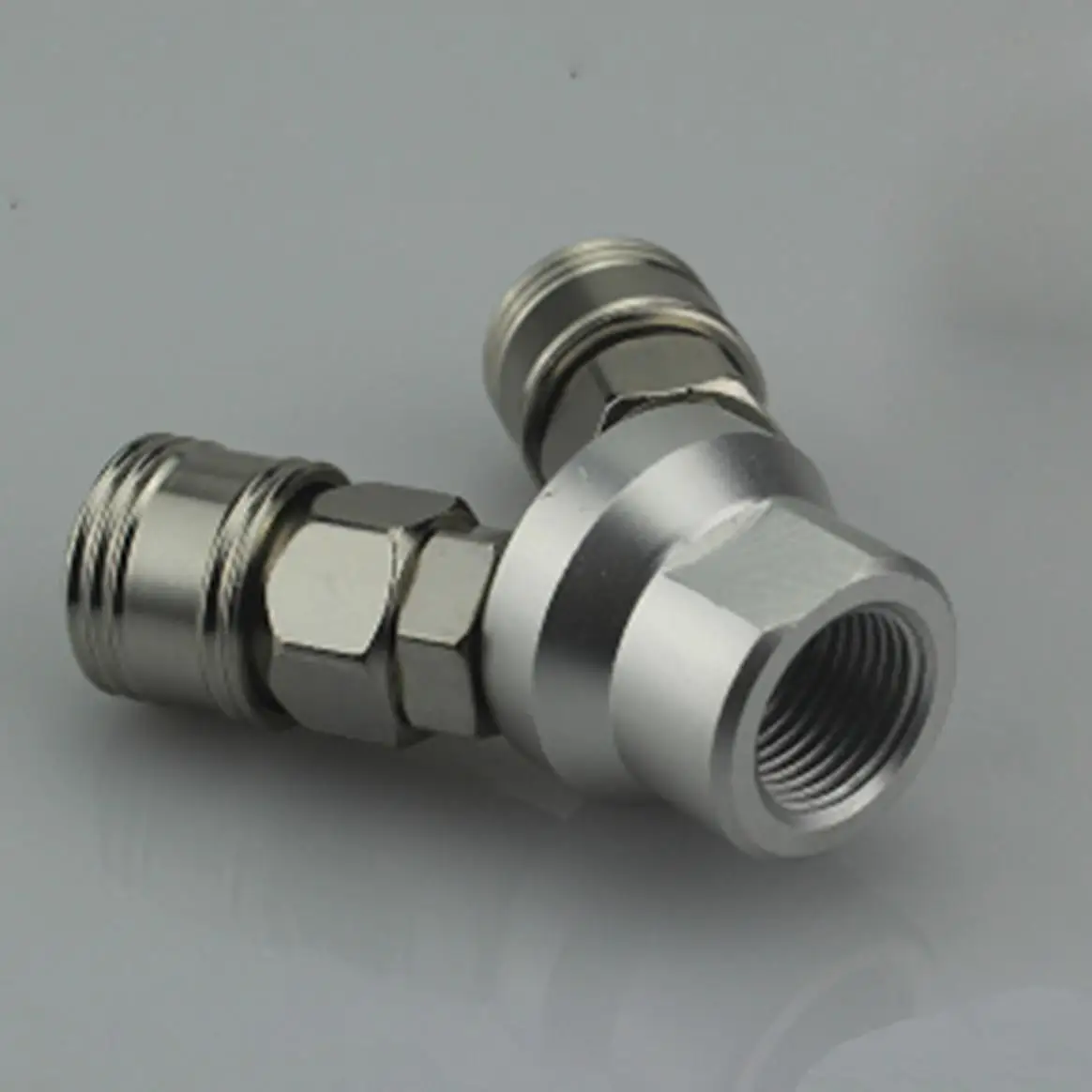 1/2" BSP Female 2 Way Pneumatic Air Quick Release Connector Fitting Self-Locking Socket C Type
1/2" BSP Female 2 Way Pneumatic Air Quick Release Connector Fitting Self-Locking Socket C Type