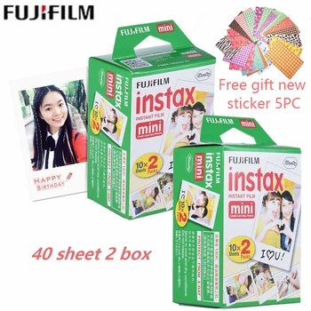 20pcs/box fujifilm film 40 sheet + free gift for mini 8 camera Instant mini 7s 25 50s 90 Photo Paper White Edge 3 inch wide film
20pcs/box fujifilm film 40 sheet + free gift for mini 8 camera Instant mini 7s 25 50s 90 Photo Paper White Edge 3 inch wide film