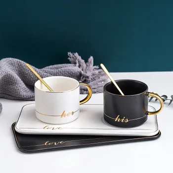 Nordic Coffee Cup Sleek Minimalist Cup Saucer Set with spoon Ceramic Cup Afternoon Tea Restaurant Snack Milk Mugs
Nordic Coffee Cup Sleek Minimalist Cup Saucer Set with spoon Ceramic Cup Afternoon Tea Restaurant Snack Milk Mugs