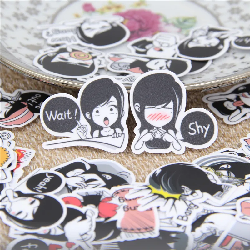40 Pcs Female character life expression Stickers for phone waterproof Scrapbooking/ DIY Crafts/ Card Making Sticker Decoration
40 Pcs Female character life expression Stickers for phone waterproof Scrapbooking/ DIY Crafts/ Card Making Sticker Decoration