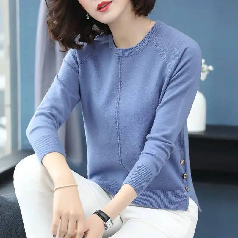 2019 New Spring Autumn Women Oversize Solid Knit Pullovers Sweater Female Korean Style Loose Tricot Short Coat Pull Femme K178
2019 New Spring Autumn Women Oversize Solid Knit Pullovers Sweater Female Korean Style Loose Tricot Short Coat Pull Femme K178