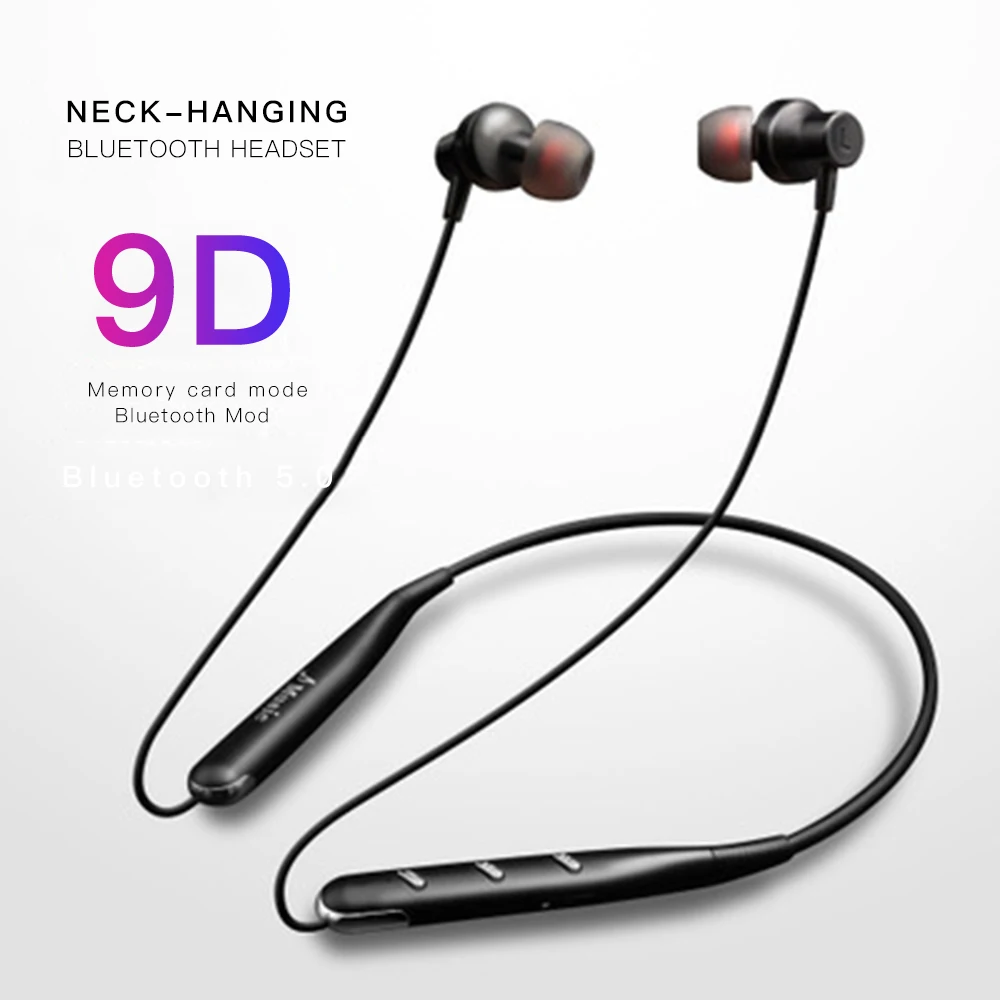 755TF Neckband Wireless Bluetooth Earphone Pluggable card ABS material Headset with Mic HD Stereo Sports V5.0 Bluetooth Headsets
755TF Neckband Wireless Bluetooth Earphone Pluggable card ABS material Headset with Mic HD Stereo Sports V5.0 Bluetooth Headsets