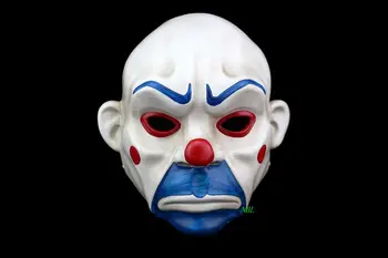 Batman Film Joker Clown Mask Bank Robber Masque Resin Masks For Adult Full Face Dark Night Costume Halloween Party Hot Selling
Batman Film Joker Clown Mask Bank Robber Masque Resin Masks For Adult Full Face Dark Night Costume Halloween Party Hot Selling