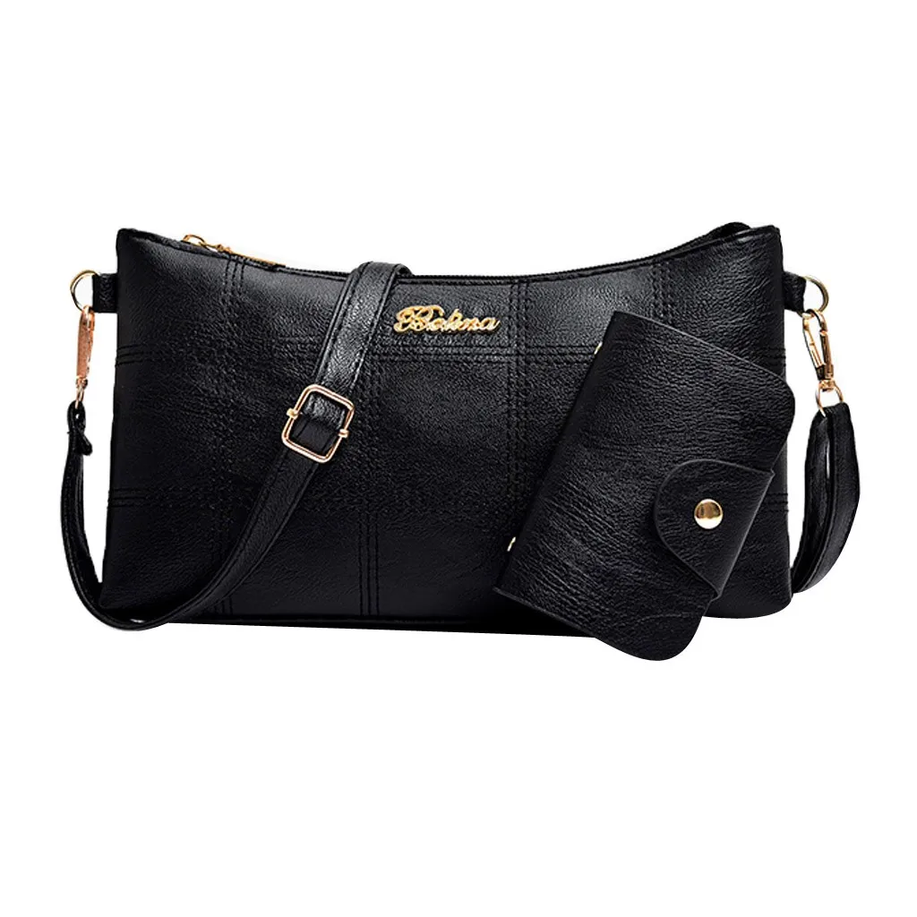 Ladies messenger bags Top-Handle Capacity girls Handbag leather Shoulder Bag +Clutch bag Crossbody Bags for women 2019 #Y
Ladies messenger bags Top-Handle Capacity girls Handbag leather Shoulder Bag +Clutch bag Crossbody Bags for women 2019 #Y