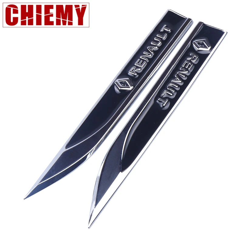 1Pair 3D metal Car Fender side Badge Decal Sticker for Renault Megane Latitude Vel Satis captur FRENDZY koleos Auto accessories
1Pair 3D metal Car Fender side Badge Decal Sticker for Renault Megane Latitude Vel Satis captur FRENDZY koleos Auto accessories