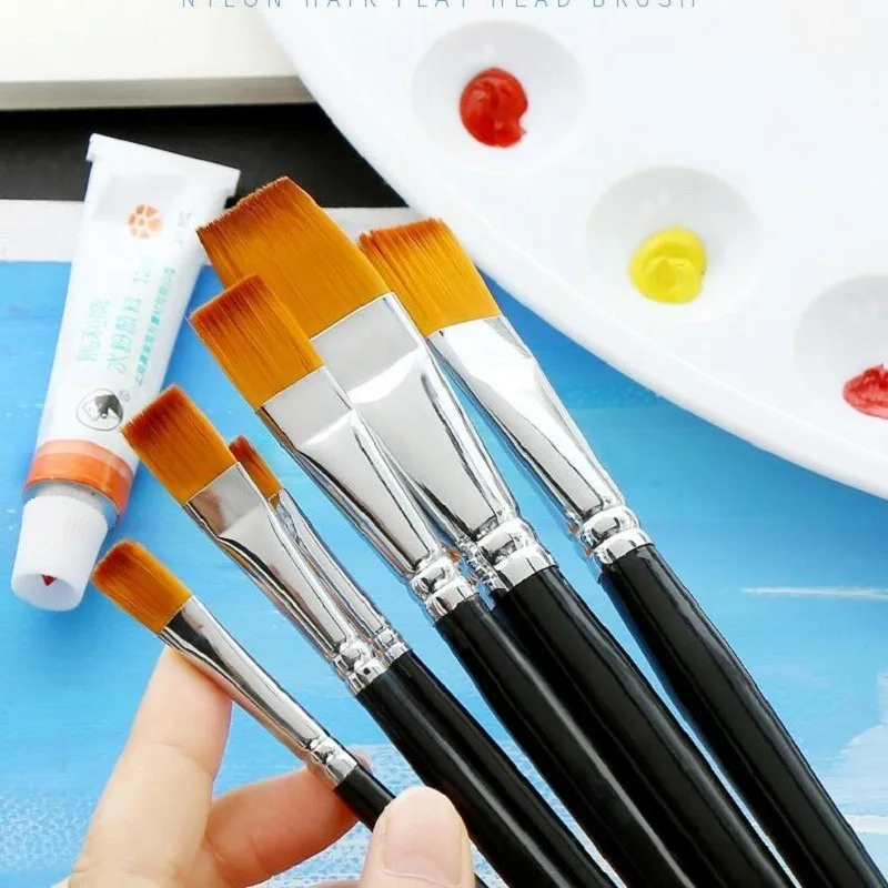 Paint Brushes Set For Painting Art Supplies Wooden Handle Nylon Hair Oil Watercolor Paintbrush For Drawing 03151
Paint Brushes Set For Painting Art Supplies Wooden Handle Nylon Hair Oil Watercolor Paintbrush For Drawing 03151
