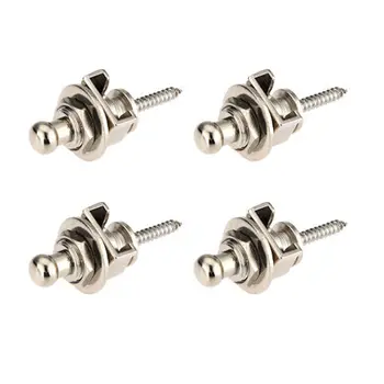 SYDS 4 pcs Silver Skidproof Chrome Round Head Strap Lock for Guitar Bass Electric
SYDS 4 pcs Silver Skidproof Chrome Round Head Strap Lock for Guitar Bass Electric