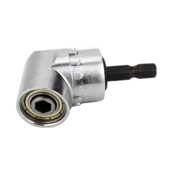 1/4 Inch 105 Degree Adjustable Hexbit Angle Screwdriver Tool Power Tools Accessories Wrench Hex Bit Drive Offset Attachment
1/4 Inch 105 Degree Adjustable Hexbit Angle Screwdriver Tool Power Tools Accessories Wrench Hex Bit Drive Offset Attachment