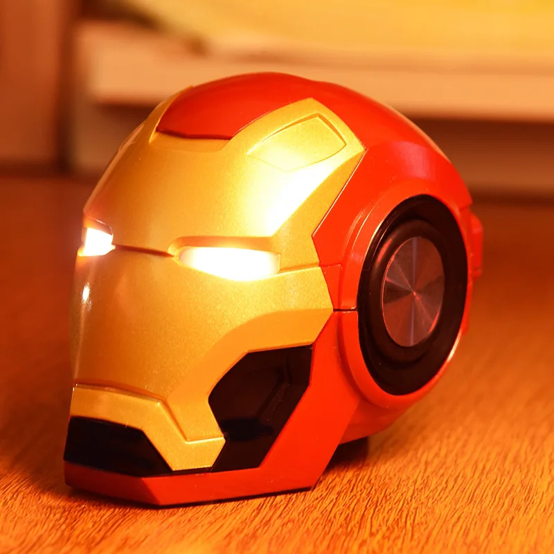 Iron Man Wireless Bluetooth Speaker bass Cartoon Portable with TF FM stereo Music surround Loudspeaker for xiaomi huawei
Iron Man Wireless Bluetooth Speaker bass Cartoon Portable with TF FM stereo Music surround Loudspeaker for xiaomi huawei