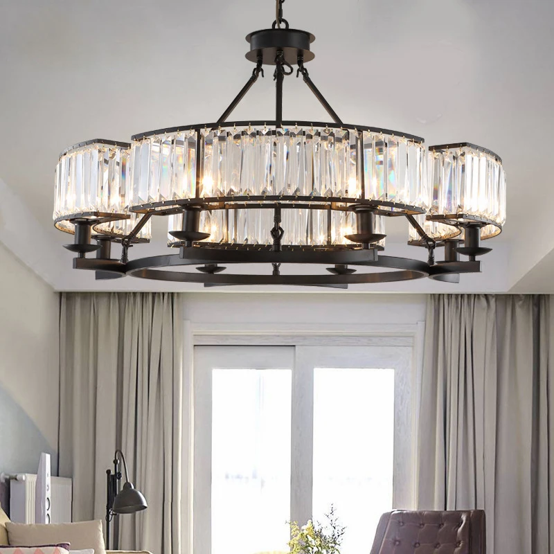Modern nordic crystal pendant light pendant lamp living room hanging lights pendant lights Iron LED decor bedroom hanging lamp
Modern nordic crystal pendant light pendant lamp living room hanging lights pendant lights Iron LED decor bedroom hanging lamp