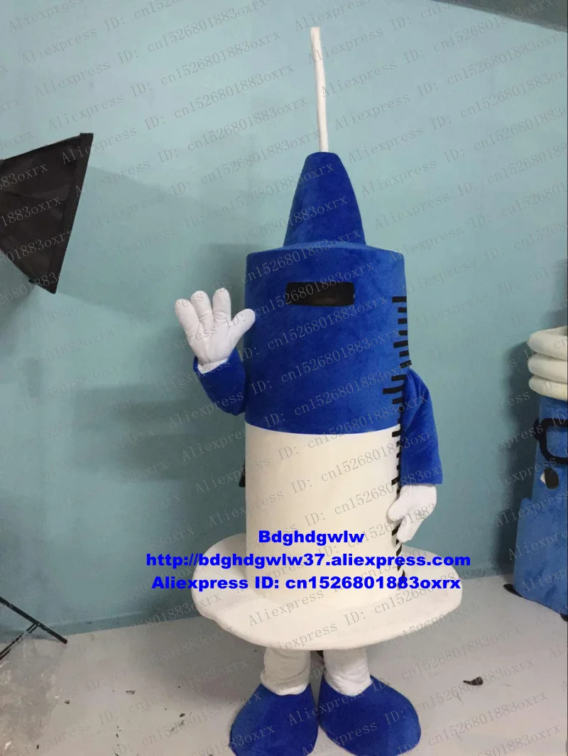 Blue Syringe Injector Mascot Costume Adult Cartoon Character Outfit Suit Festivals And Holidays Wedding Ceremony zx1160
Blue Syringe Injector Mascot Costume Adult Cartoon Character Outfit Suit Festivals And Holidays Wedding Ceremony zx1160