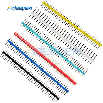 10Pcs 1x40 Pin Single Row Straight Female Pin Header 2.54MM Pitch Strip PCB JST Connector Socket For Arduino Green Yellow Blue
10Pcs 1x40 Pin Single Row Straight Female Pin Header 2.54MM Pitch Strip PCB JST Connector Socket For Arduino Green Yellow Blue