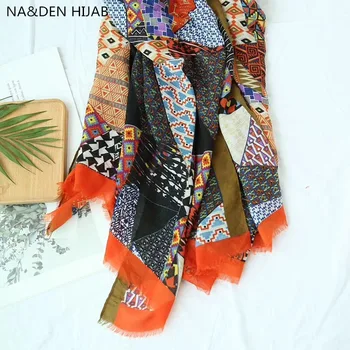 Personality Geometric print cotton scarf with tassel scarves muslim hijab lady wrap fashion shawl hijab 10pcs/lot fast shipping
Personality Geometric print cotton scarf with tassel scarves muslim hijab lady wrap fashion shawl hijab 10pcs/lot fast shipping