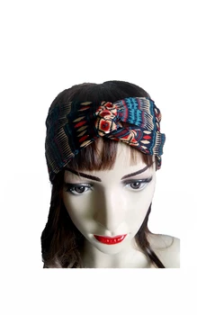T1751137 fashion aztec plaid print headband headband hair Twist Elastic Turban Headband for women
T1751137 fashion aztec plaid print headband headband hair Twist Elastic Turban Headband for women