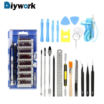 DIYWORK 81 in 1 Repair Mobile Phone Sisassemble Set Hand Tool Crowbar Tweezers Ruler Brush Screwdriver Set Hand Tool Set
DIYWORK 81 in 1 Repair Mobile Phone Sisassemble Set Hand Tool Crowbar Tweezers Ruler Brush Screwdriver Set Hand Tool Set