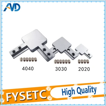 4pcs New 3D printer 2020 3030 4040 T Slot Aluminum Profile 3-way 90 deg inside corner bracket Interior Connector f/ Alu-profile
4pcs New 3D printer 2020 3030 4040 T Slot Aluminum Profile 3-way 90 deg inside corner bracket Interior Connector f/ Alu-profile