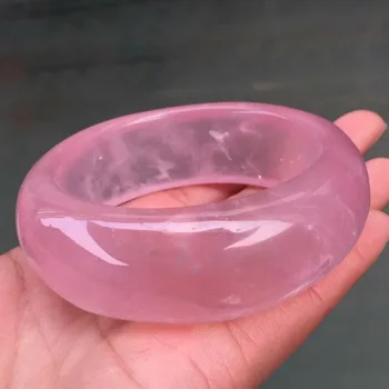 Genuine Natural Rose Quartz Mozambique Pink Crystal Bangle Bracelet 22x10mm Woman Inner Diameter 54mm AAAAAA
Genuine Natural Rose Quartz Mozambique Pink Crystal Bangle Bracelet 22x10mm Woman Inner Diameter 54mm AAAAAA