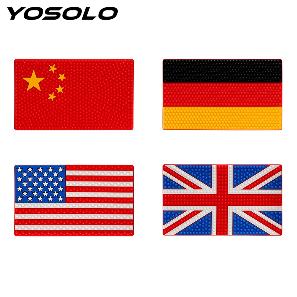 26*15.5cm Anti Slip Mat China UK US Germany Flag Non-Slip Pad Car Sticky for Phone GPS Coin Key Holder Auto Interior Accessories
26*15.5cm Anti Slip Mat China UK US Germany Flag Non-Slip Pad Car Sticky for Phone GPS Coin Key Holder Auto Interior Accessories