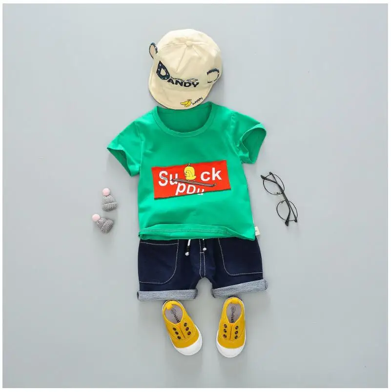 ZWXLHH 2019 Summer Baby Boys Girls Clothing Sets Infant Toddler Clothes Sets Letter T Shirt Shorts Children Kids Clothes
ZWXLHH 2019 Summer Baby Boys Girls Clothing Sets Infant Toddler Clothes Sets Letter T Shirt Shorts Children Kids Clothes