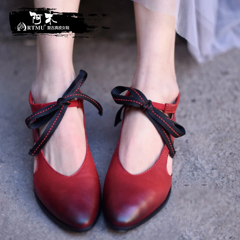 Artmu Fashion Women Shoes Handmade Genuine Leather Shoes Flats Woman Lace Up Tenis feminino chaussures femme
Artmu Fashion Women Shoes Handmade Genuine Leather Shoes Flats Woman Lace Up Tenis feminino chaussures femme