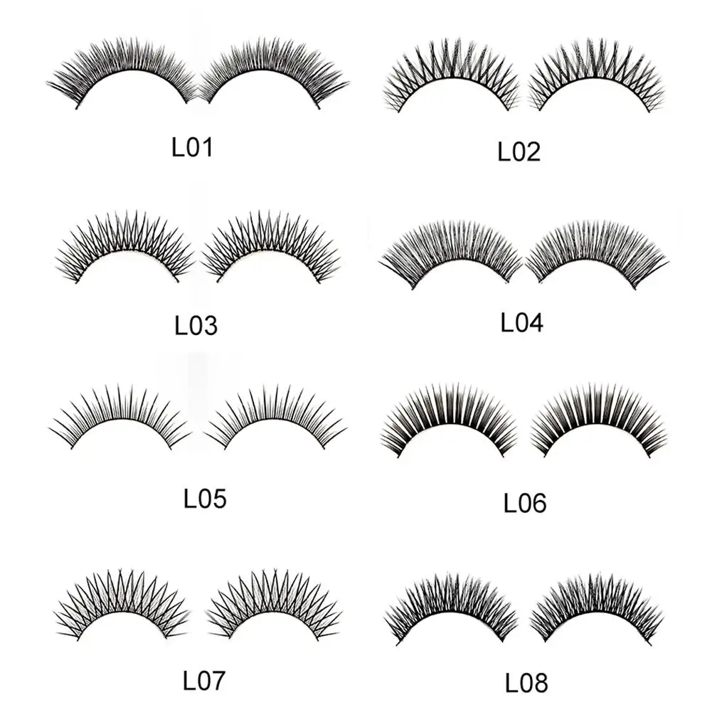 3 Pairs New Fashion Women High-end Sharp False Eyelashes Natural Denser Lenthened Handmade Eyelashes Beauty Makeup Tools
3 Pairs New Fashion Women High-end Sharp False Eyelashes Natural Denser Lenthened Handmade Eyelashes Beauty Makeup Tools