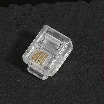 200pcs RJ11 Connector 4 Pin RJ-11 6P4C Modular Telephone Phone Crystal Plug Connector
200pcs RJ11 Connector 4 Pin RJ-11 6P4C Modular Telephone Phone Crystal Plug Connector