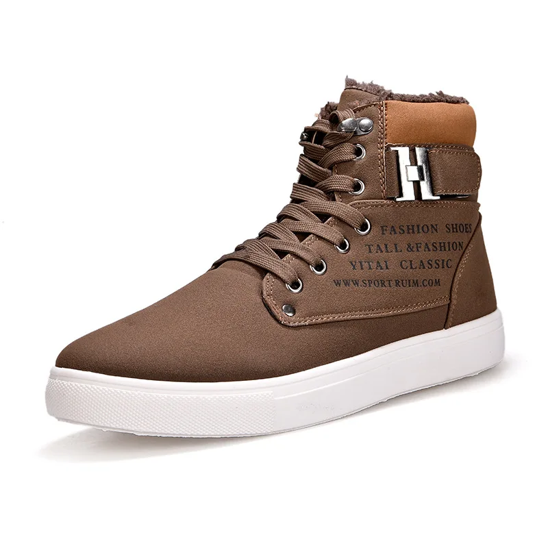 Drop Shipping Hot Men Shoes Fashion Warm Fur Winter Men Boots Autumn Leather Footwear For Man New High Top Canvas Casual Shoes
Drop Shipping Hot Men Shoes Fashion Warm Fur Winter Men Boots Autumn Leather Footwear For Man New High Top Canvas Casual Shoes