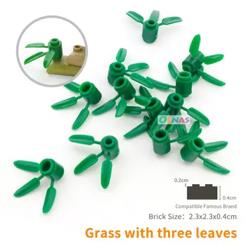wholesale!! moc Plant Round 1 x 1 - 3 Bamboo Leaves compatible Particles Classic Small Building Block parts DIY Toys 150pcs/lot
wholesale!! moc Plant Round 1 x 1 - 3 Bamboo Leaves compatible Particles Classic Small Building Block parts DIY Toys 150pcs/lot