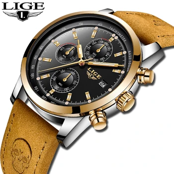 Men Watch LEGE Luxury Brand Male Leather Waterproof Sport Quartz Chronograph Military Wrist Watch Men Clock relogio Masculino
Men Watch LEGE Luxury Brand Male Leather Waterproof Sport Quartz Chronograph Military Wrist Watch Men Clock relogio Masculino