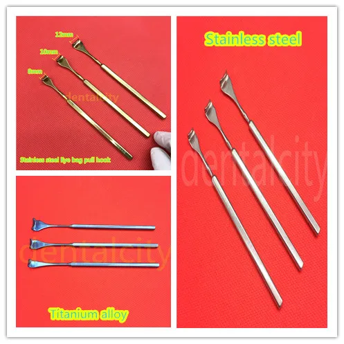 Cosmetic Titanium Eye bags Pull Hook Eyelid Hook Tool,DESMARRES Lid Retractors ophthalmic instrument
Cosmetic Titanium Eye bags Pull Hook Eyelid Hook Tool,DESMARRES Lid Retractors ophthalmic instrument