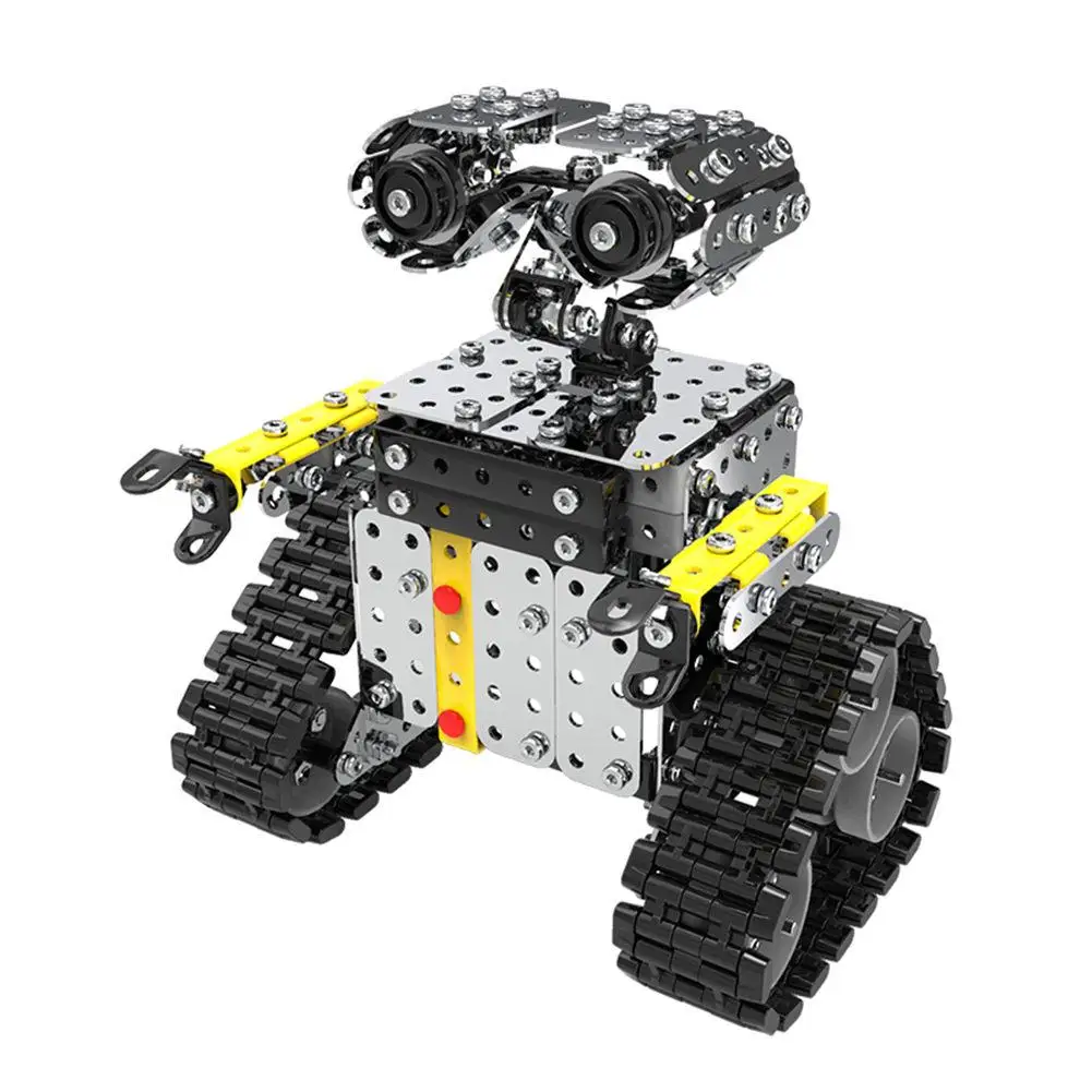 Wall-e Robot Assembling Toy Stainless Steel Model Tile Robot Sliding Block Building Mounted Robot Toy for Children Boy Gifts
Wall-e Robot Assembling Toy Stainless Steel Model Tile Robot Sliding Block Building Mounted Robot Toy for Children Boy Gifts