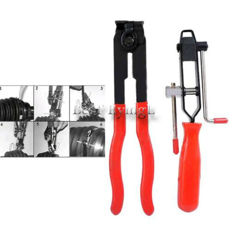 2pcs CV Joint Boot Clamp Pliers Ear-type Clips Car Banding Install Kit Set Car Repair Hand Tool Set
2pcs CV Joint Boot Clamp Pliers Ear-type Clips Car Banding Install Kit Set Car Repair Hand Tool Set