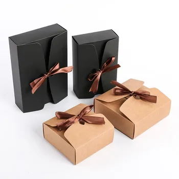 100 Pieces/lot Kraft boxes with ribbon, Wedding Favor Boxes gift boxes with Ribbon Gift Packing Box
100 Pieces/lot Kraft boxes with ribbon, Wedding Favor Boxes gift boxes with Ribbon Gift Packing Box