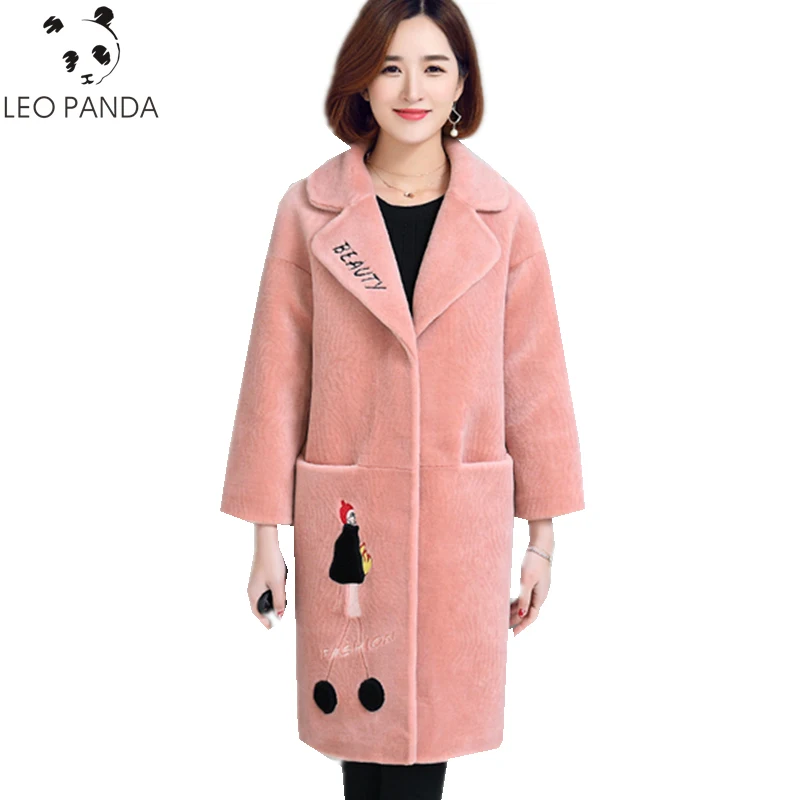 Autumn winter women new medium and long sheep shearling fur trim coat v-neck drop shoulder Cartoon Drop Shoulder coat ZX1043
Autumn winter women new medium and long sheep shearling fur trim coat v-neck drop shoulder Cartoon Drop Shoulder coat ZX1043