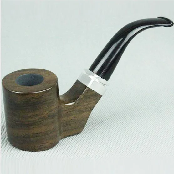 Ebony wood pipe,bending cut tobacco pipe,Handmade cigarette smoking set, with 9mm filter 679 plus ring
Ebony wood pipe,bending cut tobacco pipe,Handmade cigarette smoking set, with 9mm filter 679 plus ring
