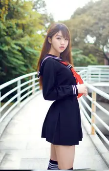 DHL 50 pieces summer sailor suit student uniform classic service school uniform set pleated skirt Japanese uniforms preppy style
DHL 50 pieces summer sailor suit student uniform classic service school uniform set pleated skirt Japanese uniforms preppy style
