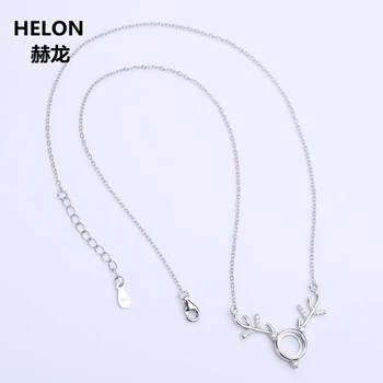 925 Sterling Silver Women Pendant Necklace 8x8mm Round Cabochon Semi Mount Pendant CZ Wholesale
925 Sterling Silver Women Pendant Necklace 8x8mm Round Cabochon Semi Mount Pendant CZ Wholesale