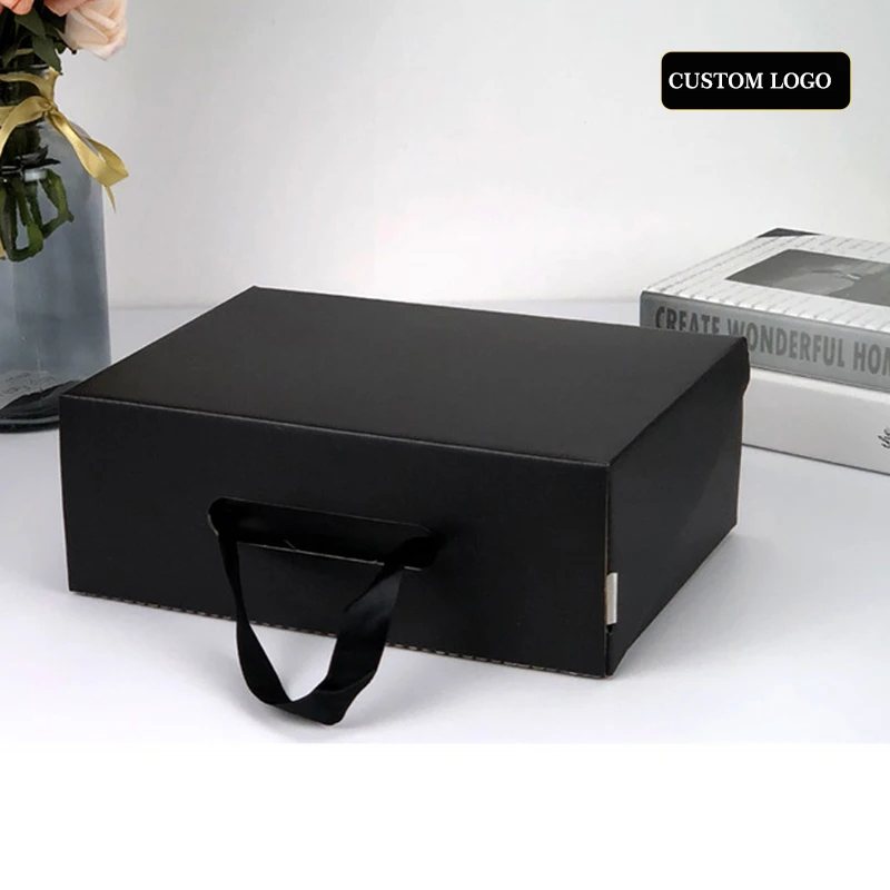 Shoe Box Packaging Box Wig Hair Box Can Be Customized Logo Brand Black/Brown/White Portable Rope Shoe Box Can Be Customized
Shoe Box Packaging Box Wig Hair Box Can Be Customized Logo Brand Black/Brown/White Portable Rope Shoe Box Can Be Customized