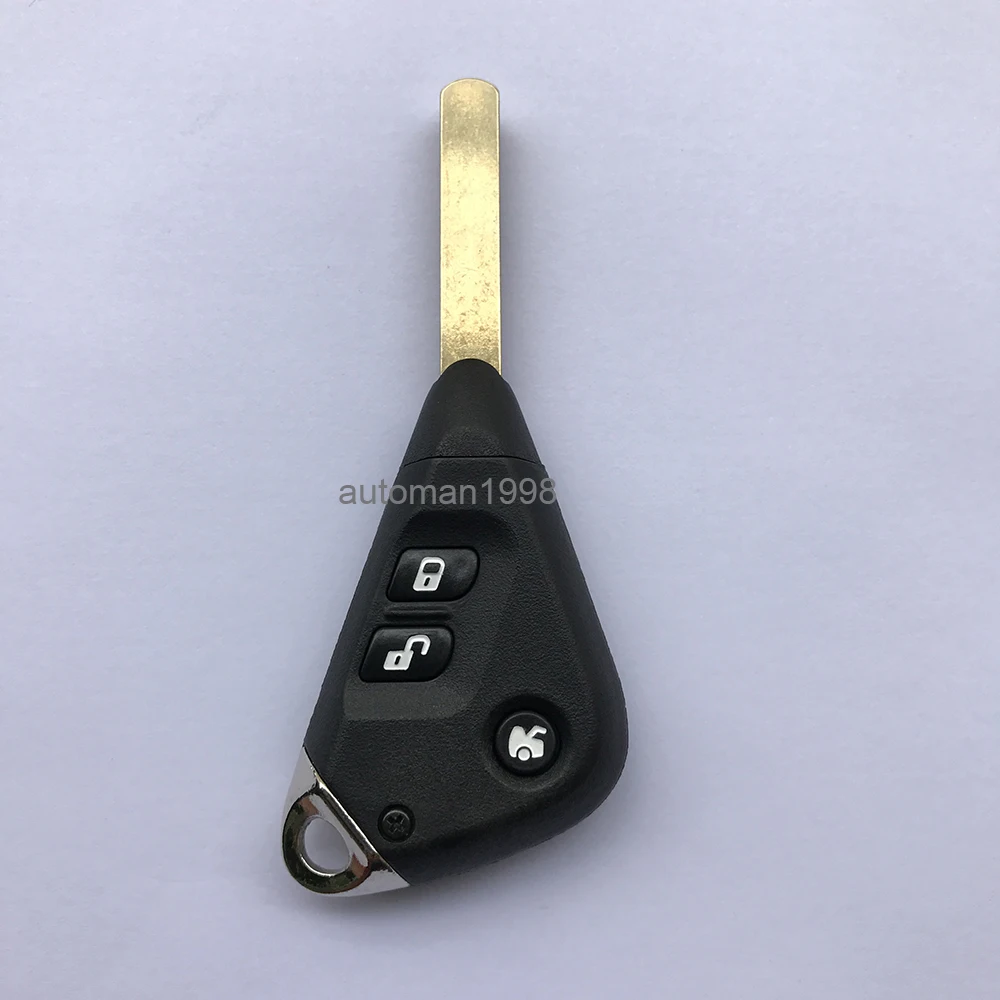 new replacement 3 Button remote key for subaru forester(before 2009) 4D62 chip 433Mhz with uncut blade good quality
new replacement 3 Button remote key for subaru forester(before 2009) 4D62 chip 433Mhz with uncut blade good quality