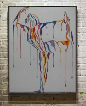 Free shipping 100% hand painted oil paintings pop art on canvas nice painting for friends no framed T-238
Free shipping 100% hand painted oil paintings pop art on canvas nice painting for friends no framed T-238