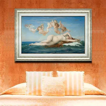 YongHe Home Decorative Oil Painting Romanticism birth of Venus Customizable Spray Painting Frameless ink Poster For Bed Room
YongHe Home Decorative Oil Painting Romanticism birth of Venus Customizable Spray Painting Frameless ink Poster For Bed Room