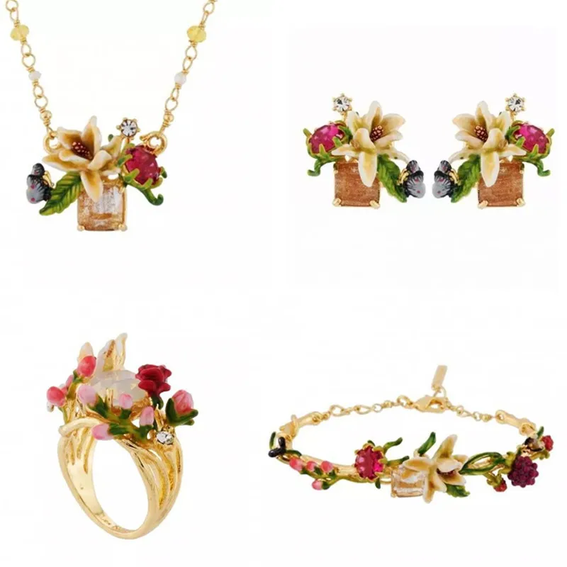 2018 Amybaby Designer Handmade Enamel Glaze Yellow Flower Rosebud Necklace No Piercing Drop Earring Ring Bracelet
2018 Amybaby Designer Handmade Enamel Glaze Yellow Flower Rosebud Necklace No Piercing Drop Earring Ring Bracelet