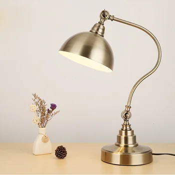 American table lamp antique copper table lights bedroom bedside study lamp adjustable country retro Eye lamp reading lamp zzp73
American table lamp antique copper table lights bedroom bedside study lamp adjustable country retro Eye lamp reading lamp zzp73