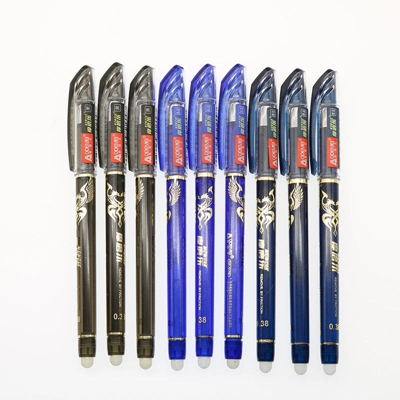 Magic Pen! Can Wipe Blue And Black Ink Pencil Magic Pen Office Equipment Supplies (3 Pen 0.38mm- 10 Only Add 0.5mm)
Magic Pen! Can Wipe Blue And Black Ink Pencil Magic Pen Office Equipment Supplies (3 Pen 0.38mm- 10 Only Add 0.5mm)