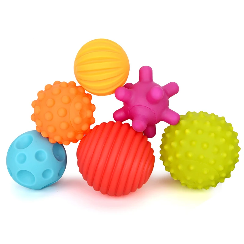 Infant Multi-Texture Ball Play Water Baby Soft Touch Training Massage Ball Early Education Toy Touch Hand Grab Rubber 6pcs Kid
Infant Multi-Texture Ball Play Water Baby Soft Touch Training Massage Ball Early Education Toy Touch Hand Grab Rubber 6pcs Kid