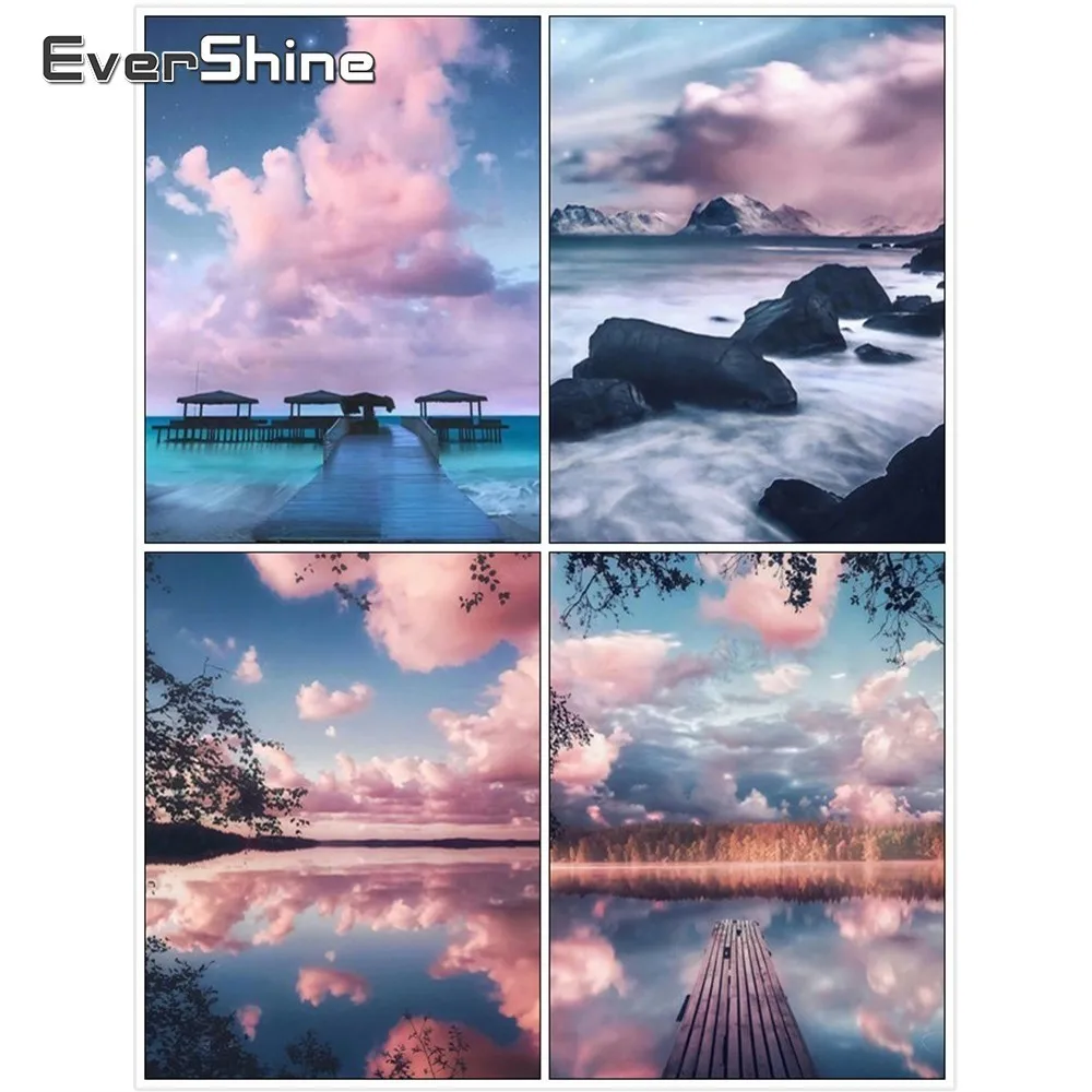 Evershine Diamond Mosaic Full Square Diamond Painting Scenery DIY Diamond Embroidery Wooden Bridge Pictures Of Rhinestones
Evershine Diamond Mosaic Full Square Diamond Painting Scenery DIY Diamond Embroidery Wooden Bridge Pictures Of Rhinestones