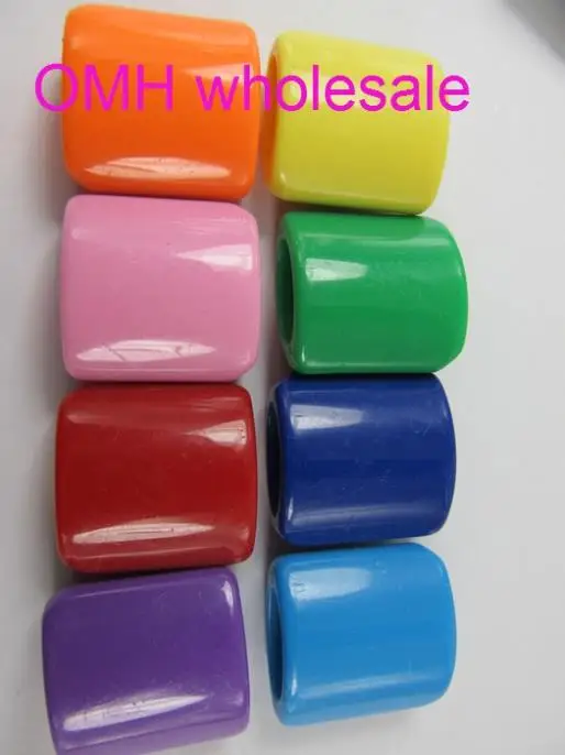 OMH wholesale 20PCS 13x24mm Red Bule Mix colors Jewelry accessories DIY Acrylic Plastic big hole Cylinder Beads ZL618
OMH wholesale 20PCS 13x24mm Red Bule Mix colors Jewelry accessories DIY Acrylic Plastic big hole Cylinder Beads ZL618
