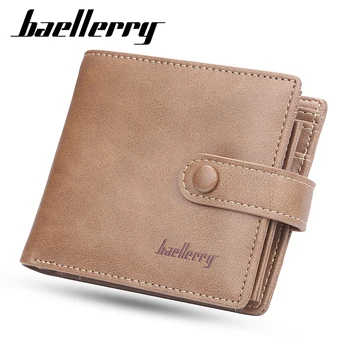 Baellerry Vintage Purses Men Hasp Short Wallet Money Coin Pocket Credit Card Holder Male PU Leather Purse Carteras Top Quality
Baellerry Vintage Purses Men Hasp Short Wallet Money Coin Pocket Credit Card Holder Male PU Leather Purse Carteras Top Quality